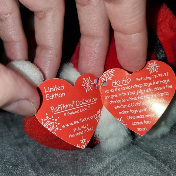 Vintage Christmas Puffkins Set of 3 - Picture 6 of 8